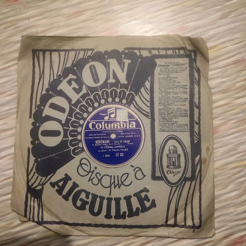 Disque tours serenade et - 78,