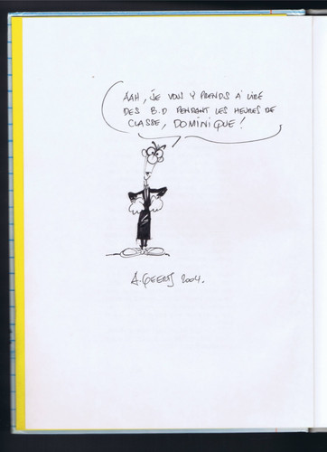 Dédicace andre geerts jojo - dÉdicace,