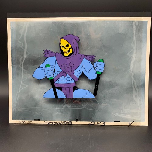 Lot celluloids skeletor les - celluloids,