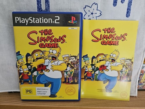 The simpsons game sony - the,