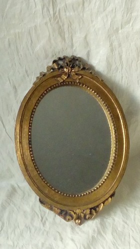 Petit miroir resine effet - en,