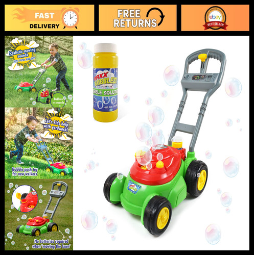 Bubble lawn mower toy - toy,