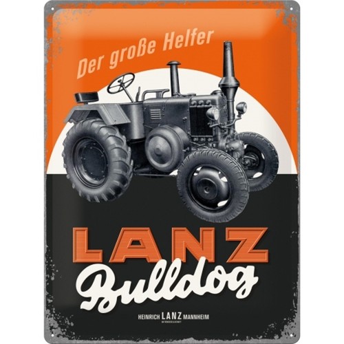Plaque tôle tracteur lanz - tracteur,