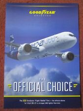 PUB DOCUMENT GOODYEAR AVIATION FLIGHT RADIAL PULL TIRE AIRCRAFT IRKUT MC-21 
