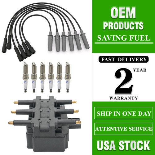Spark plugs wire - 6x, +