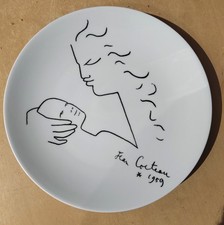belle assiette limoge jean cocteau