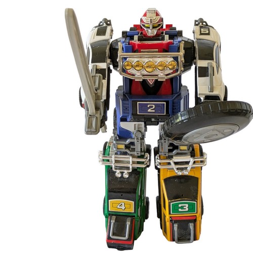 Vtg mmpr power rangers turbo - power,