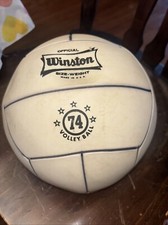 RARE 74 1974? Winston Official USA Collectors Volley Ball Beach Volleyball Vtg