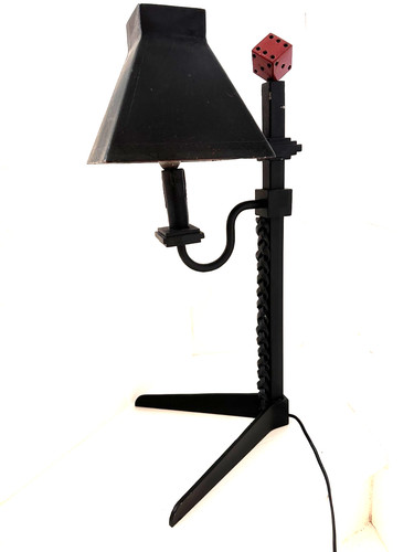 Rare atypique lampe - et, à
