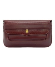 Cartier                    Cartier Mastline Clutch Bag Bordeaux