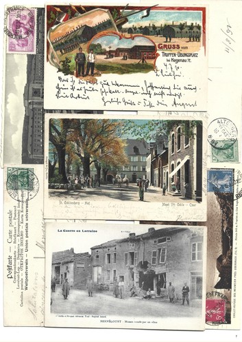 Lot cartes postales - lot, 17