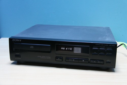 Vintage compact disc player - vintage,
