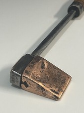 outil ancien, gros fer à