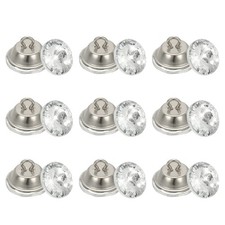 25 Pcs Boutons En Strass