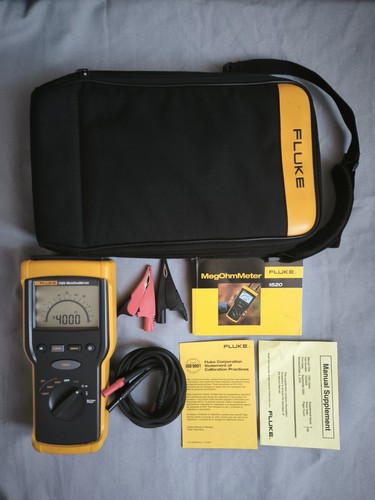 Fluke 1520 megohmmeter - fluke,