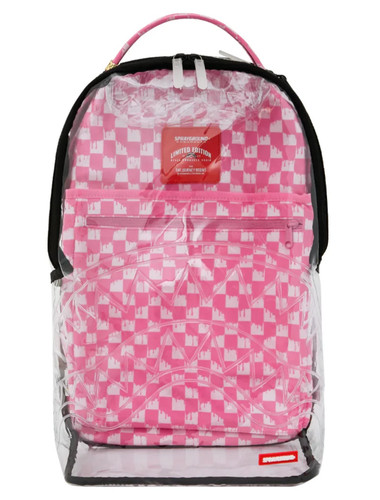 Sprayground pink drip - drip, clear