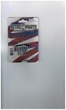 6 CHEVILLES PLASTIQUE NOIRES