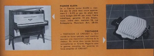 Publicité 1961 creuset - 1961,