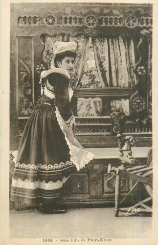 Jeune fille pont aven - fille,
