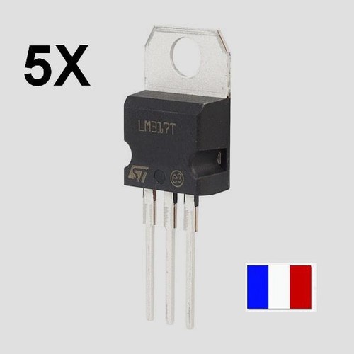Lot lm317t regulateur de - 5x,