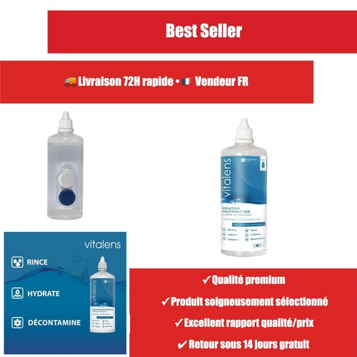 Vitalens solution lentilles - solution, de