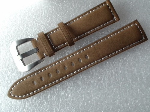 Bracelet montre cuir brun - montre, en