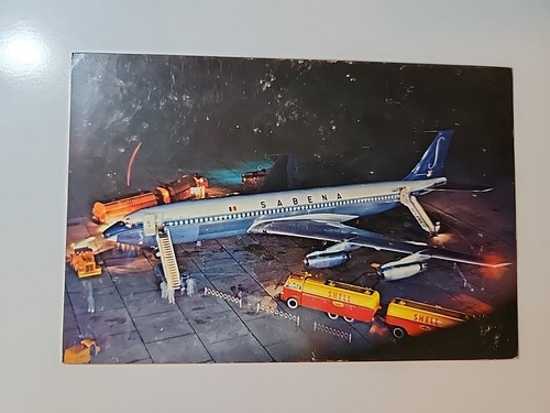 Sabena boeing 707 - sabena, vintage