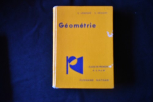 Livre géométrie f - "géométrie,,