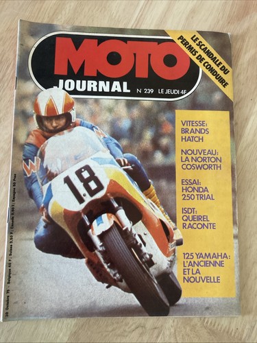 Moto journal 1975 239 honda - 239,