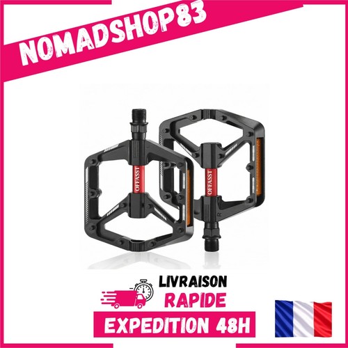 Pédales vtt aluminium cnc - pédales,