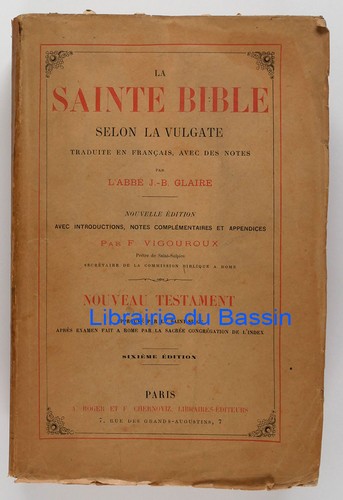 Sainte bible selon la - la,