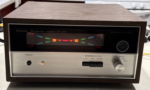 Sansui 500 reverberation - sansui, ra-500