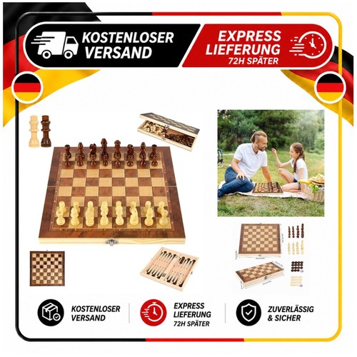 Jeu échecs bois en - d'échecs, 1