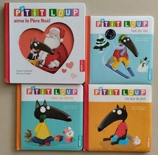 Lot de 4 Livres P'tit Loup