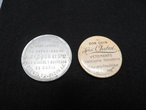 Ancien miroir poche - ancien,