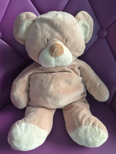 Doudou ours marron nicotoy - ours,
