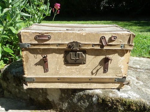 Ancienne malle voyage pour - ancienne,