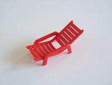 Playmobil (V1111) Camping - Red Lounger 3205 4281 5433 9862