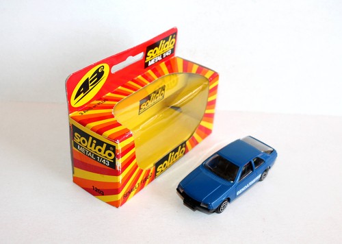 Solido metal renault fuego - metal,