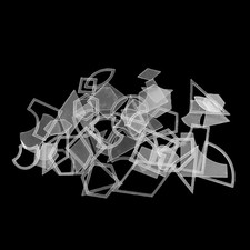 Ensemble De 54 Assortis Style Acrylique Quilting Templates Bricolage Outil Pour