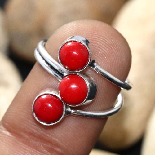Bague réglable ethnique trois - ethnique,