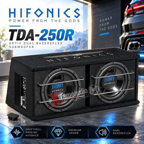 Hifonics tda250r active dual - hifonics,