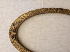 cadre ovale baguette Stuc