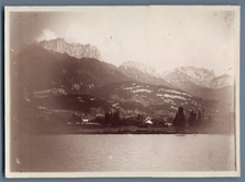 France, Lac d'Annecy avec les