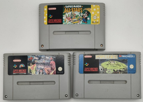 Lot jeux super - super, snes