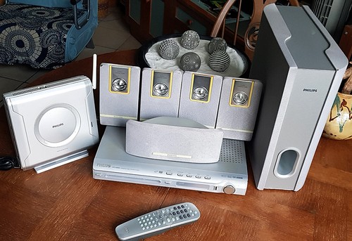 Home cinema philips hts5000w - home,