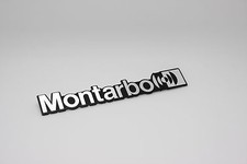 For Replacement Montarbo Aluminium Logo Badge 