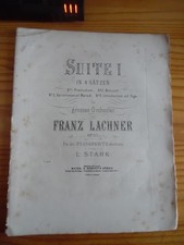 PARTITION FRANZ LACHNER SUITE