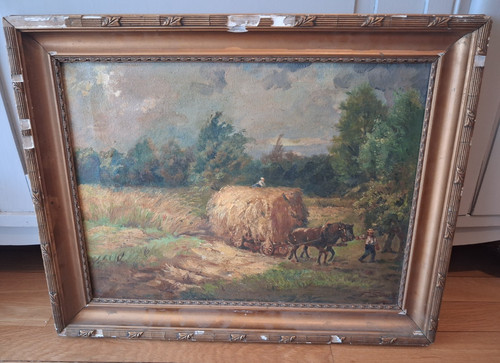 Tableau eme les foins - eme,