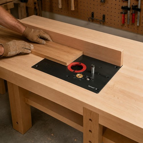 Table défonceuse inversée - table,